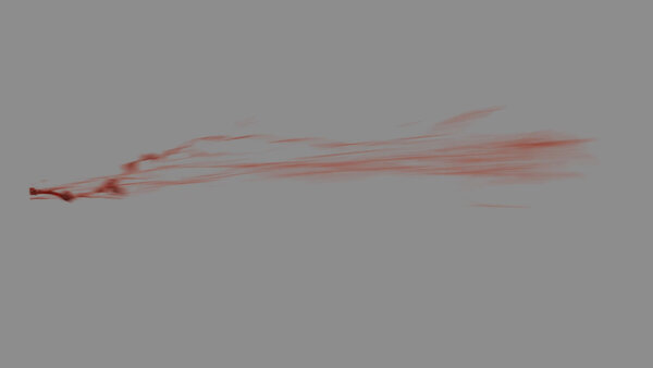 Chunky Blood Hits Side Blood Hit Close 4 vfx asset stock footage
