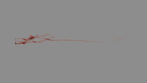 Chunky Blood Hits Side Blood Hit Close 5 vfx asset stock footage