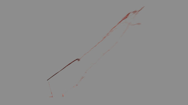 Chunky Blood Hits Diagonal Blood Hit 4 vfx asset stock footage