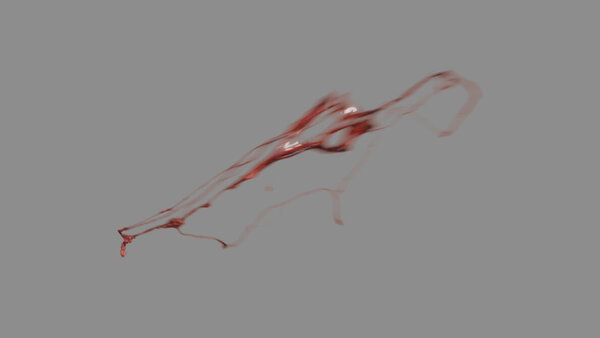 Chunky Blood Hits Diagonal Blood Hit 6 vfx asset stock footage