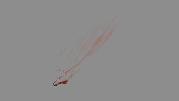 Chunky Blood Hits Diagonal Blood Hit 8 vfx asset stock footage