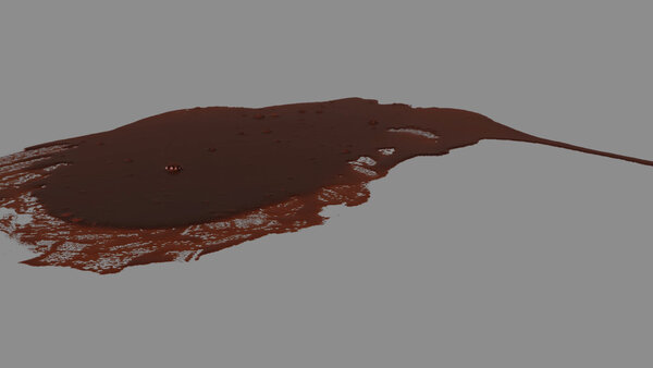 Blood Pools Vol. 2 Concrete Front Close Up 2 vfx asset stock footage