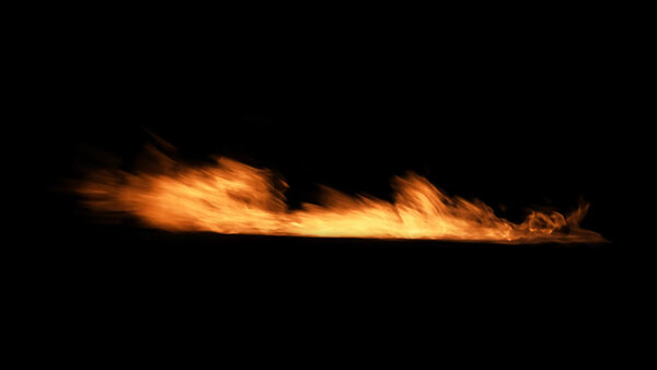 Windy Fires Windy Fire Low Angle Side 1 vfx asset stock footage