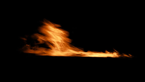 Windy Fires Windy Fire Low Angle Side 2 vfx asset stock footage