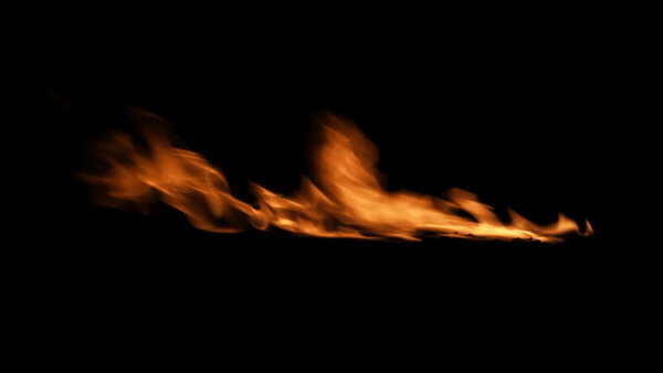 Windy Fires Windy Fire Low Angle Side 5 vfx asset stock footage
