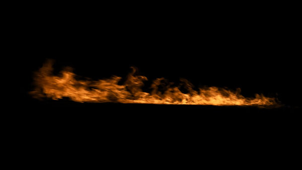 Windy Fires Slow Motion Low Angle Side 2 vfx asset stock footage