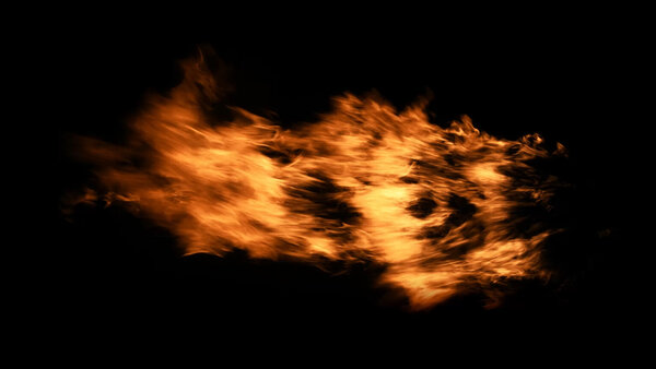 Windy Fires Windy Fire High Angle Side 1 vfx asset stock footage