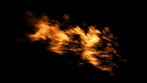 Windy Fires Windy Fire High Angle Side 2 vfx asset stock footage