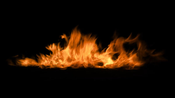 Windy Fires Windy Fire At Cam 3 vfx asset stock footage