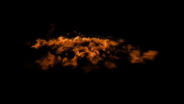 Windy Fires Windy Fire High Angle At Cam 4 vfx asset stock footage