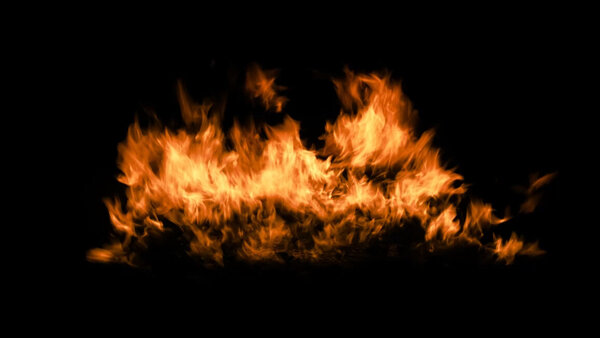 Windy Fires Windy Fire Away From Cam 1 vfx asset stock footage