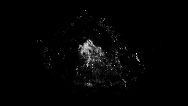 Small Water Surface Bubbles High Angle Surface Bubbles Bursts 2 vfx asset stock footage