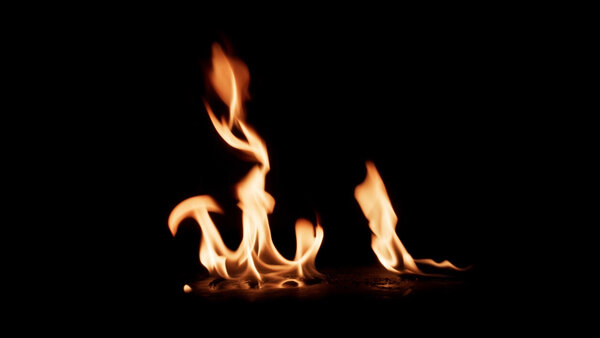 Small Fires Windy Small Fire 8 vfx asset stock footage