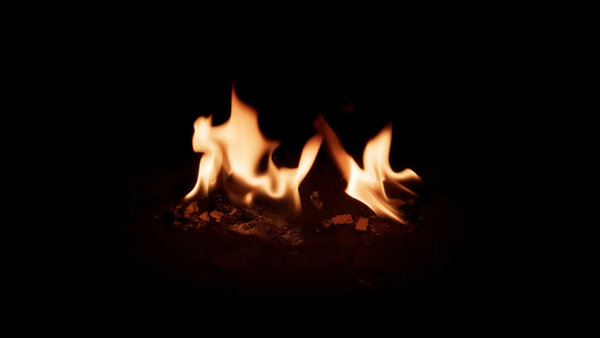 Small Fires High Angle Small Fire 3 vfx asset stock footage