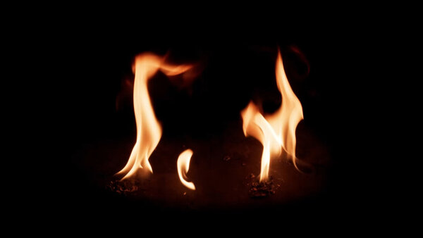 Small Fires High Angle Small Fire 5 vfx asset stock footage