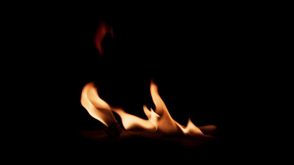 Small Fires Slow Motion Windy Fire 3 vfx asset stock footage