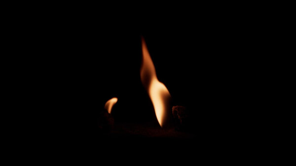Small Fires Slow Motion Windy Fire 4 vfx asset stock footage