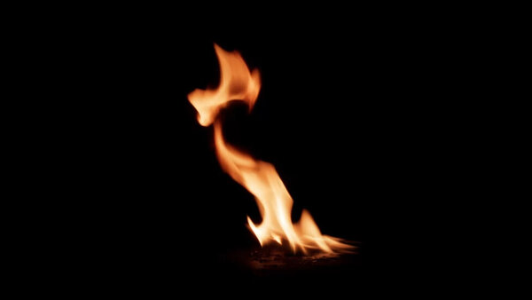 Small Fires Windy Small Fire 1  vfx asset stock footage
