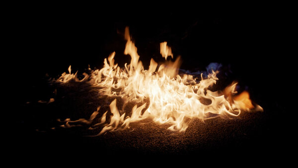 Fire Ignitions Ignition Sideways 1 vfx asset stock footage