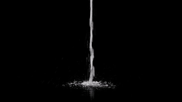 Small Water Drops & Streams Water Stream Starting 3 vfx asset stock footage