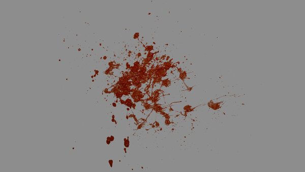 Brain Splatters Upward Angled Brain Splatter 1 vfx asset stock footage
