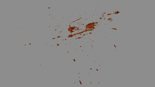 Brain Splatters Upward Angled Brain Splatter 3 vfx asset stock footage