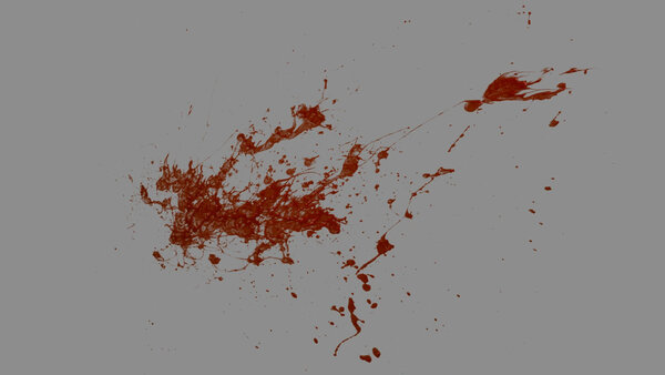 Brain Splatters Upward Angled Brain Splatter 7 vfx asset stock footage