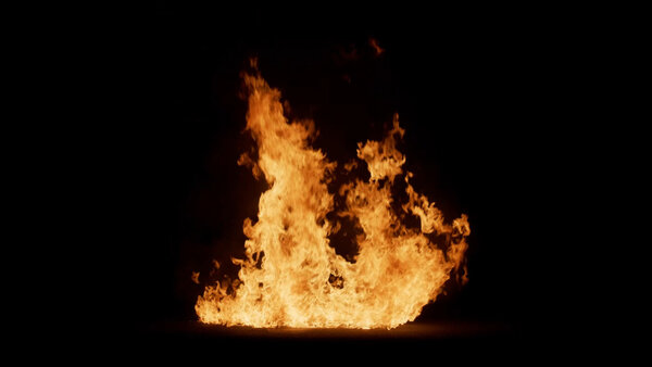 Ground Fire Vol. 3 Slo-Mo Large Ground Fire Front 5 vfx asset stock footage