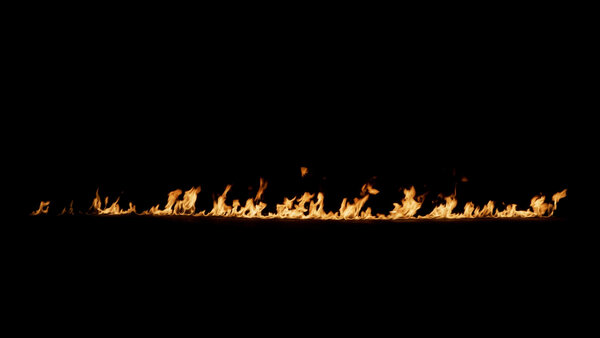 Ground Fire Vol. 3 Fire Trail Sideways 3 vfx asset stock footage
