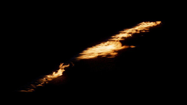 Ground Fire Vol. 3 Fire Trail Diagonal 1 vfx asset stock footage