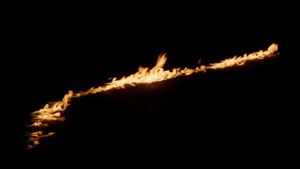 Ground Fire Vol. 3 Fire Trail Diagonal 5 vfx asset stock footage