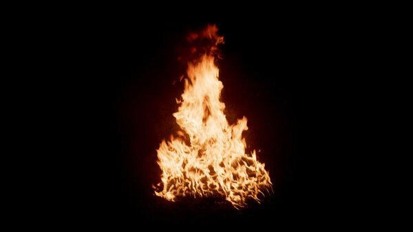 Ground Fire Vol. 3 Ground Fire High 1 vfx asset stock footage