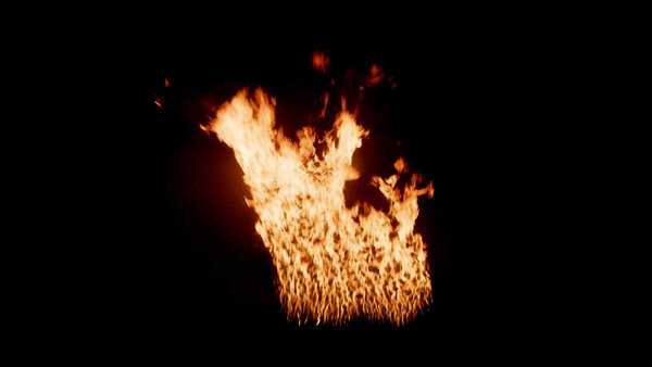 Ground Fire Vol. 3 Ground Fire High 5 vfx asset stock footage