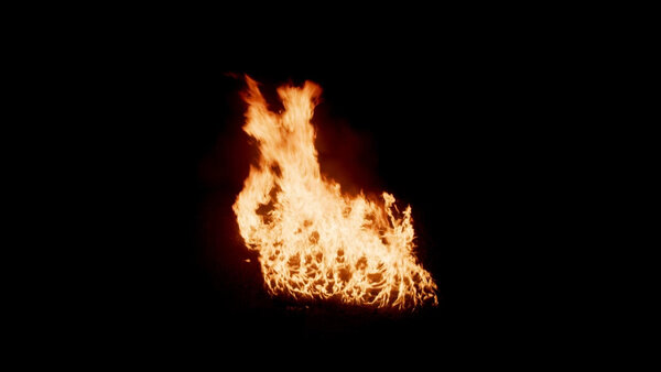 Ground Fire Vol. 3 Large Ground Fire High 2 vfx asset stock footage
