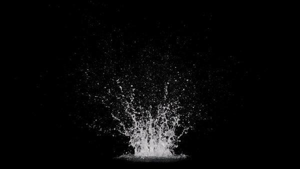 Water Blasts Vol. 2 Water Blast Front 3 vfx asset stock footage