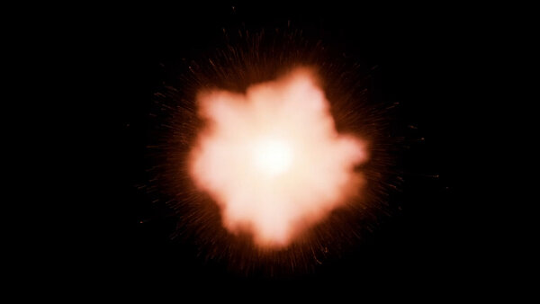 Muzzle Flashes Vol. 3 WWII Rifle Front vfx asset stock footage