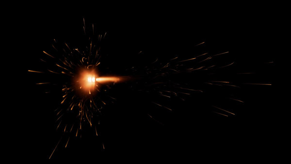 Muzzle Flashes Vol. 3 HK416 Side Automatic 1 vfx asset stock footage