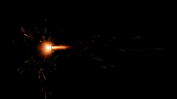 Muzzle Flashes Vol. 3 HK416 Side Semi-Auto 1 vfx asset stock footage