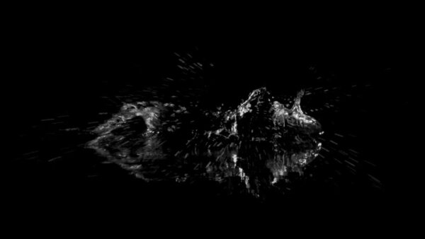 Foot Splashes Single Steps Side 1 vfx asset stock footage