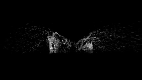 Foot Splashes Single Stomps Side 3 vfx asset stock footage