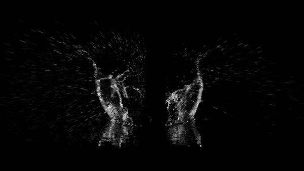 Foot Splashes Single Stomps Front 1 vfx asset stock footage