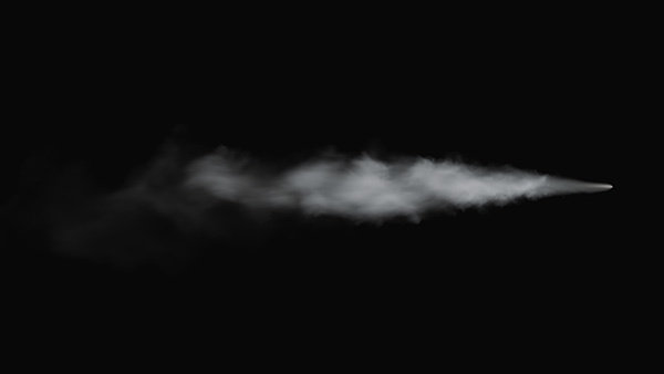 Steam Jets Steam Continuous Side 3 vfx asset stock footage