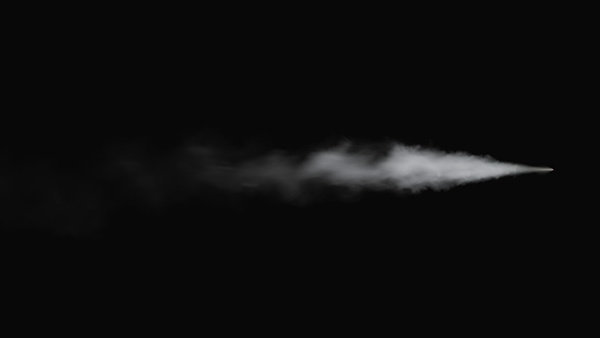 Steam Jets Steam Continuous Side 4 vfx asset stock footage