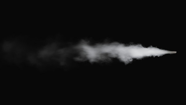 Steam Jets Steam Continuous Side 5 vfx asset stock footage