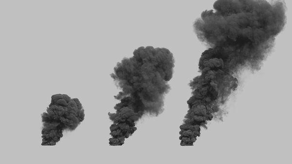 Large Scale Smoke Plumes Vol. 1