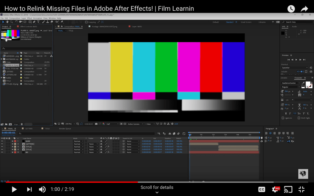 after effects alternative open source file